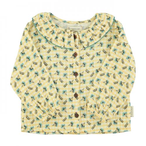 blusa yellow flowers piupiuchick la petite boutique santiago