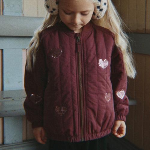 bomber corazones nin a konges slojd la petite boutique santiago