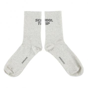 calcetin gris piupiuchick la petite boutique santiago