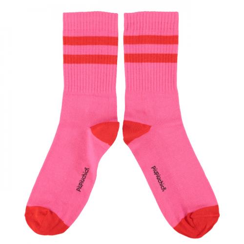 calcetin pink red 2 piupiuchick la petite boutique santiago