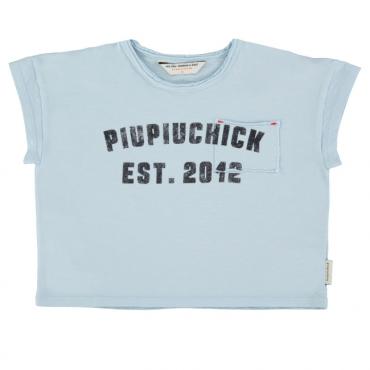 camiseta azul piupiuchick la petite boutique santiago