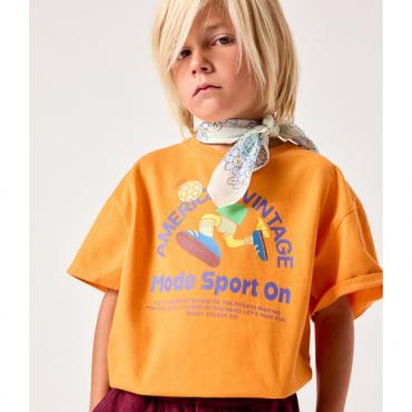 camiseta carrot nin o american vintage la petite boutique santiago