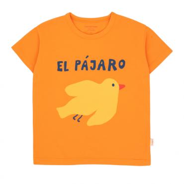 camiseta el pajaro naranja tinycottons la petite boutique santiago