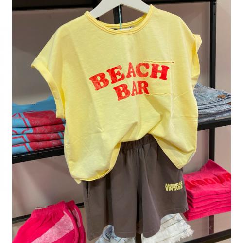 camiseta ice cream short ceniza