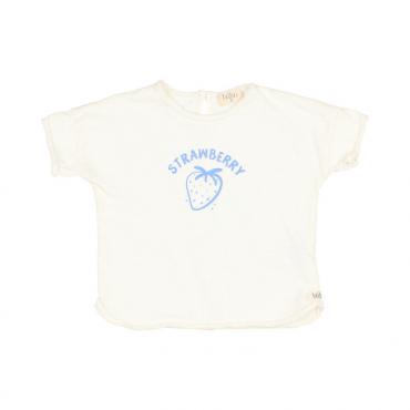 camiseta strawberry bebe buho bcn la petite boutique santiago