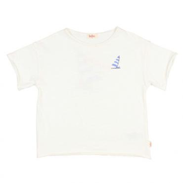 camiseta waikiki blanca buho la petite boutique santiago