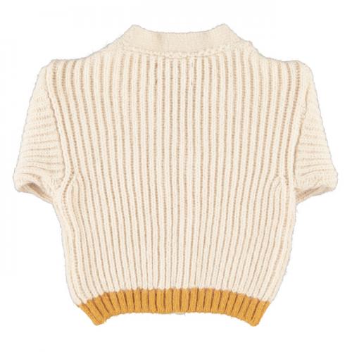 cardigan crudo detras piupiuchick la petite boutique santiago