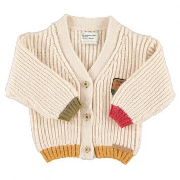 cardigan crudo piupiuchick la petite boutique santiago