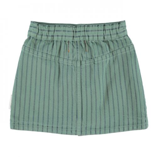 falda green rayas detras piupiuchick la petite boutique santiago