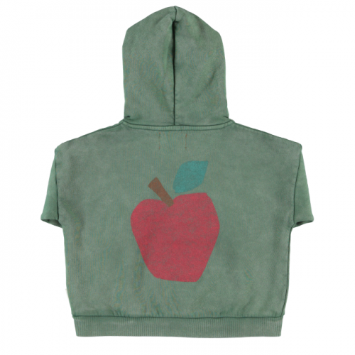 hoodie green apple detras piupiuchick la petite boutique santiago