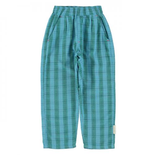pantalon cuadros verde azul piupiuchick la petite boutique santiago