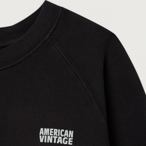 sudadera carbon detalle american vintage la petite boutique santiago