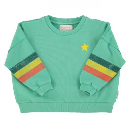sudadera green multicolor piupiuchick la petite boutique santiago