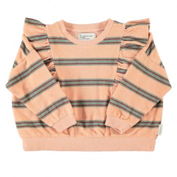 sudadera light pink rayas detras piupiuchick la petite boutique santiago