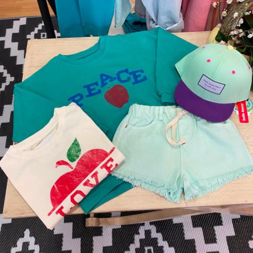 sudadera peace camiseta love short aqua gorra agua