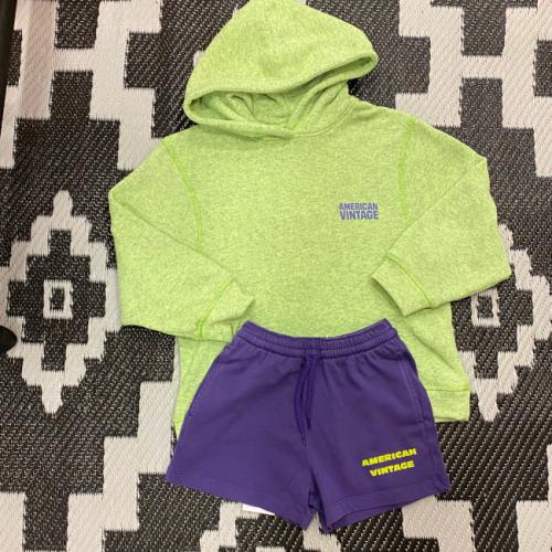 sudadera verde short arandano