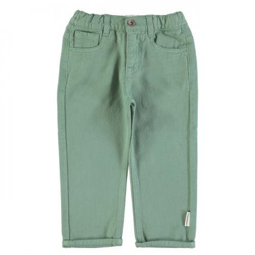 trousers unisex green detalle piupiuchick la petite boutique santiago