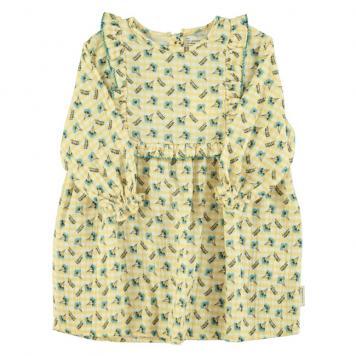 vestido yellow flowers piupiuchick la petite boutique santiago